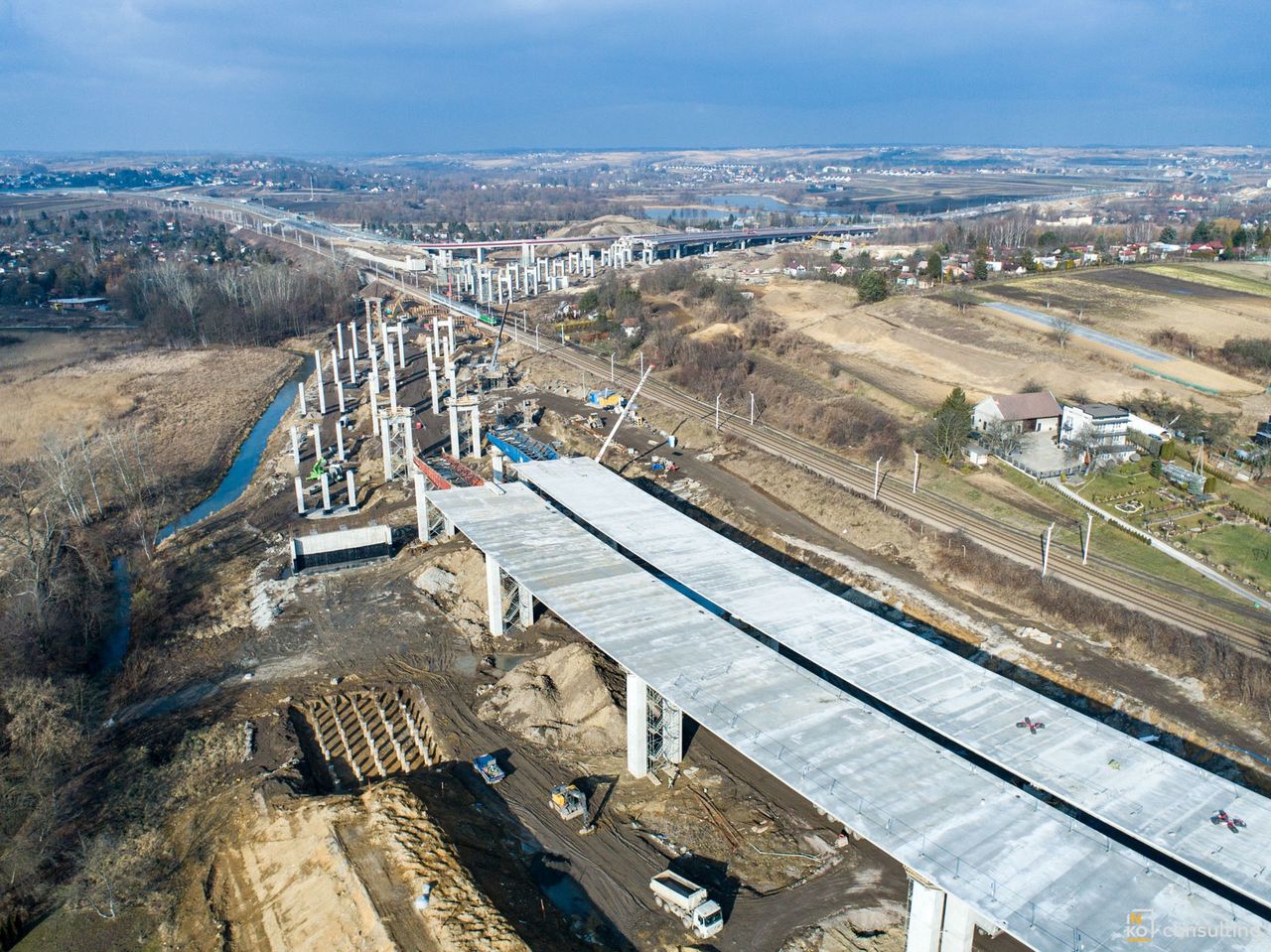 Budują wielką estakadę. Będzie miała 1589 m długości