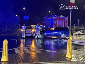 Rembertów: Kolizja na Strażackiej. Nikt nie odniósł obrażeń