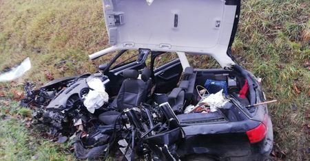 Tragiczny wypadek na Podlasiu. Nie żyje 25-latek