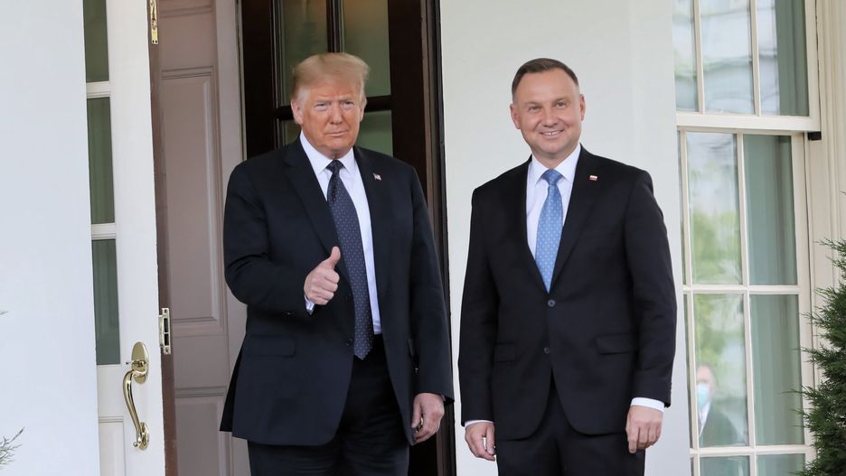 Andrzej Duda w USA. Spotkał się z Donaldem Trumpem w Białym Domu