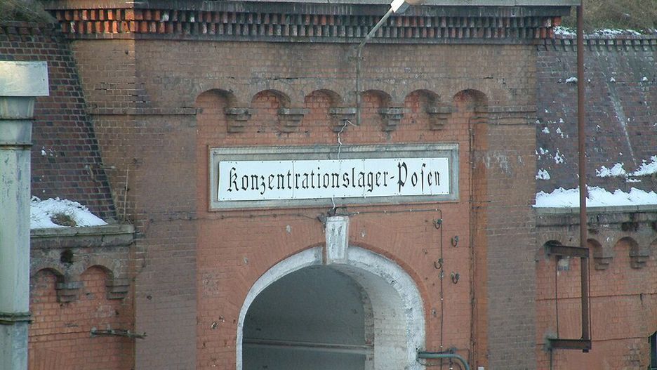 Wejście do Fortu VII w Poznaniu, gdzie mieścił się KL Posen