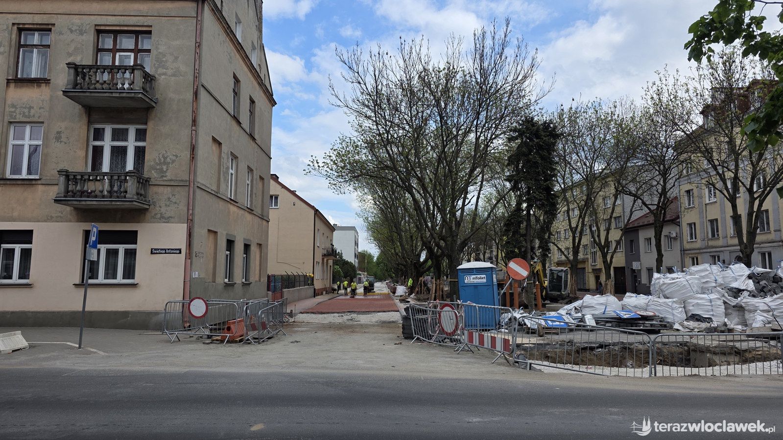 Zielone tereny Śródmieścia miasta Włocławek 07-05-2026