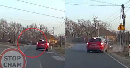 Jechał jak szalony. Doprowadził do zderzenia. Aż brakuje słów