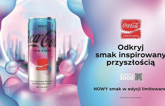 Coca-Cola przedstawia limitowaną edycję inspirowaną sztuczną inteligencją