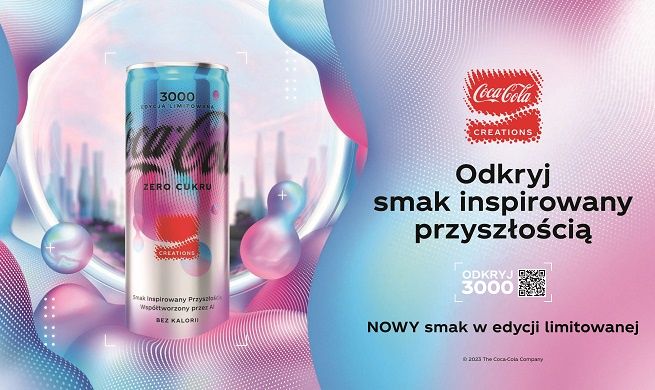 Coca-Cola przedstawia limitowaną edycję inspirowaną sztuczną inteligencją