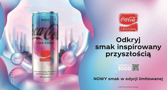 Coca-Cola przedstawia limitowaną edycję inspirowaną sztuczną inteligencją
