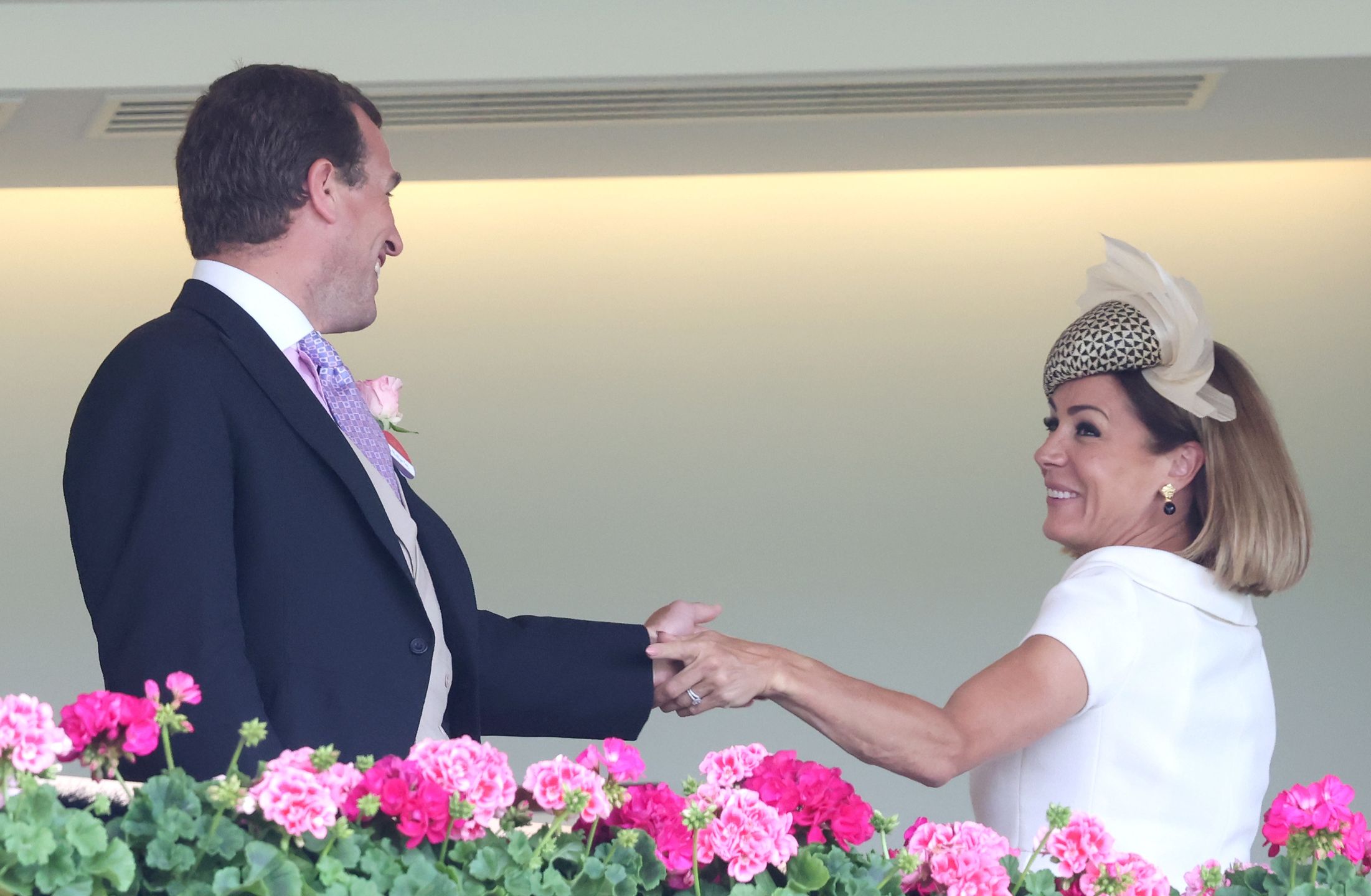 Peter Phillips i Natalie Pinkham w Royal Ascot