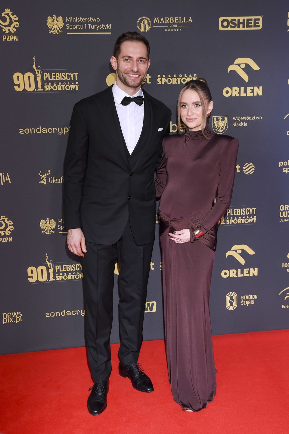 Grzegorz Łomacz z żoną