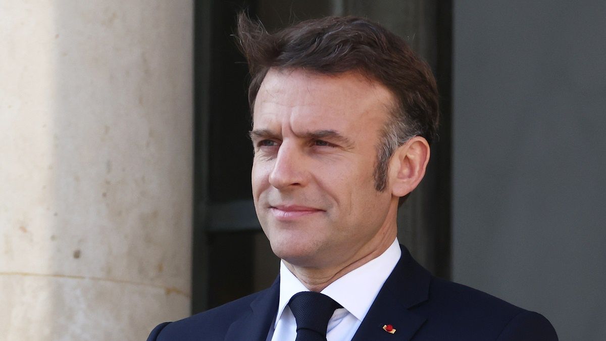 Emmanuel Macron, prezydent Francji.