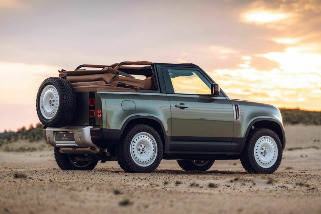 Land Rover Defender 90 Valiance Convertible 