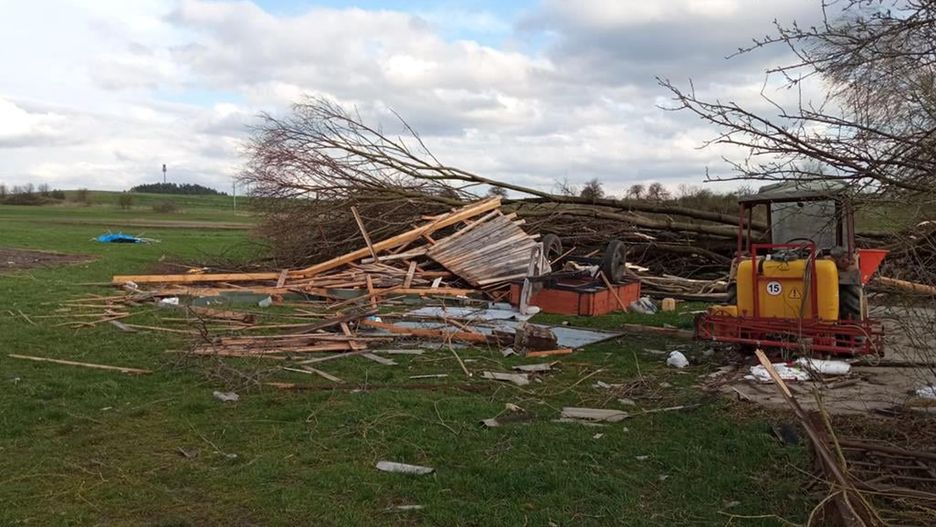 Wichury i burze przeszły nad Polską 