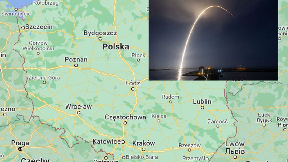 Starlinki znów nad Polską