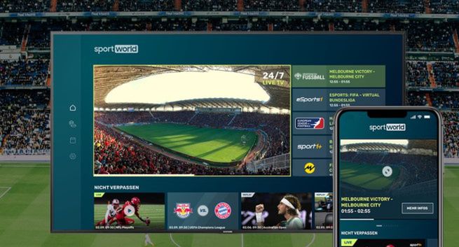 Sportowy serwis streamingowy z bezpłatnymi treściami na całym świecie