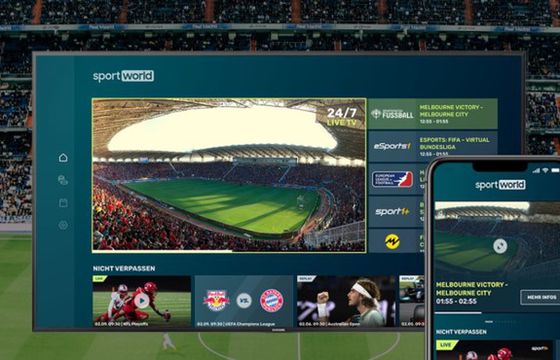Sportowy serwis streamingowy z bezpłatnymi treściami na całym świecie