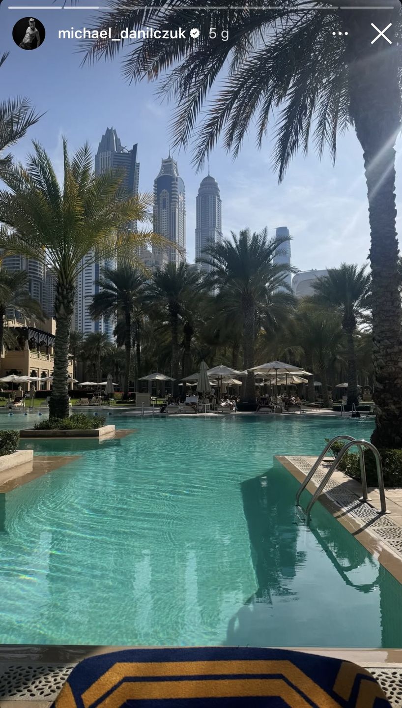 Michał Danilczuk i Maffashion pozdrawiają z Dubaju