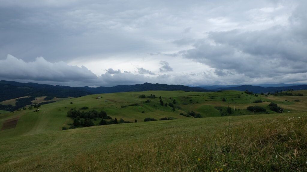 Lipnik w Słowacji - Przełęcz pod Tokarnią