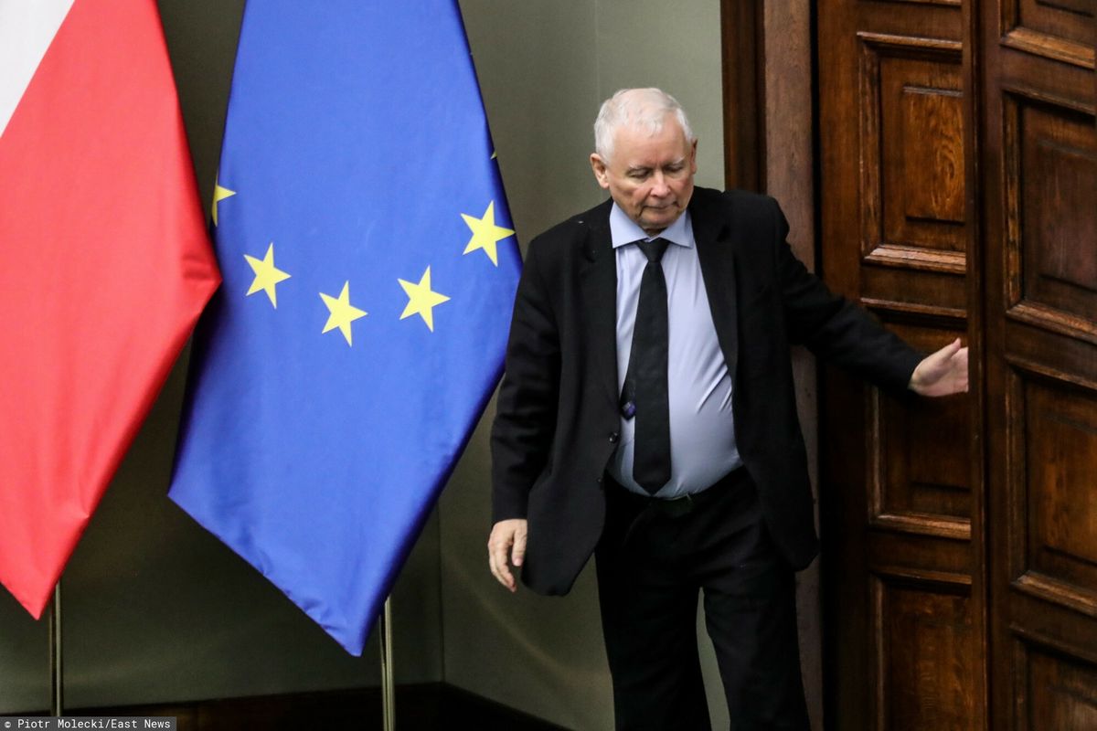 Jarosław Kaczyński ukarany naganą. Chodzi o słowa "jesteście przestępcami"