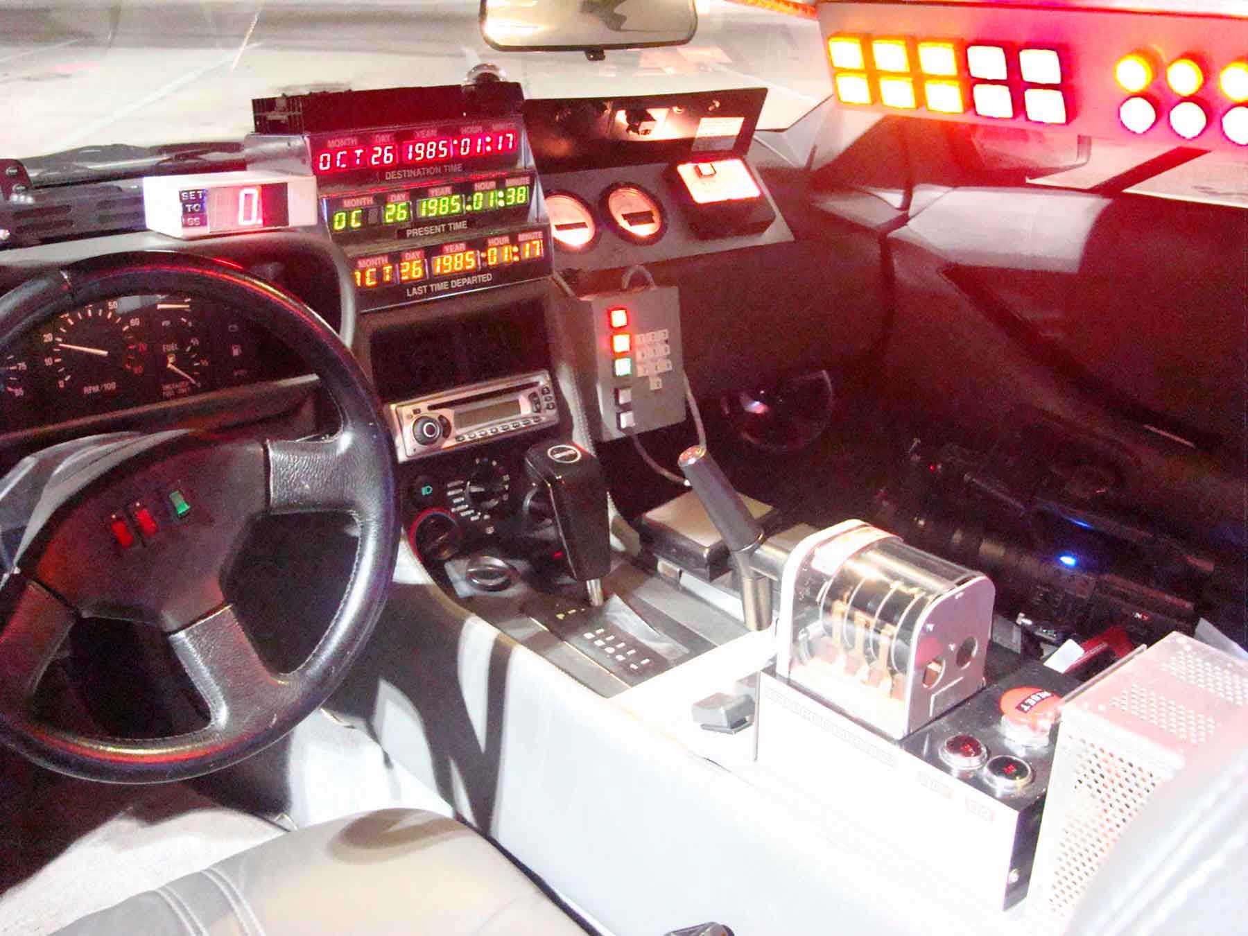 DeLorean wehikuł czasu