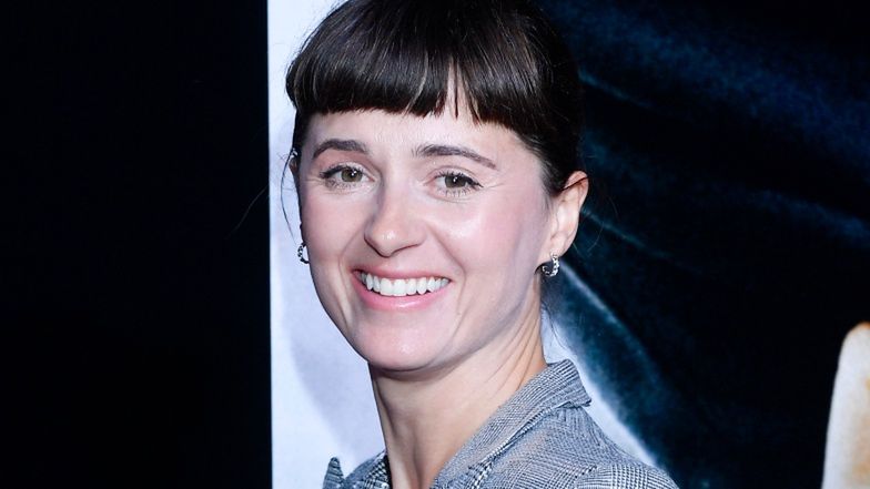 Agnieszka Grochowska na premierze "Żeby nie było śladów"