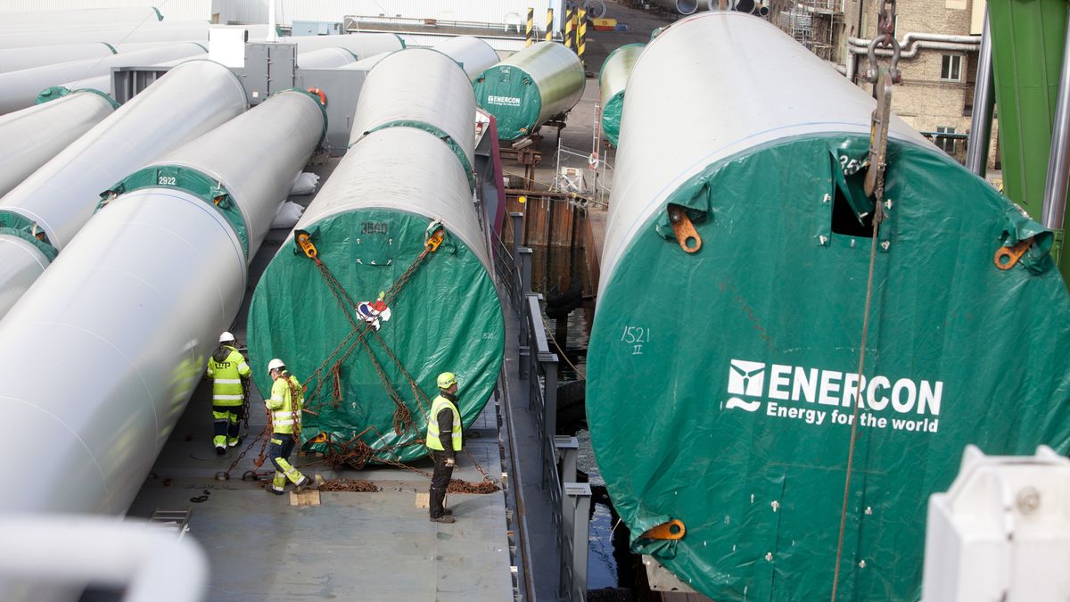 Koniec z zakładem produkującym części do wiatraków dla niemieckiej firmy Enercon