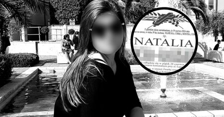Żegnają 39-letnią Natalię. Napis na klepsydrze wyciska łzy