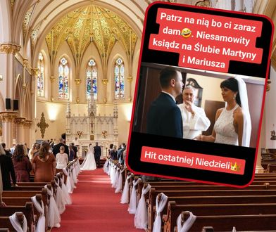 "Patrz na nią, bo ci zaraz dam!". Nagranie z księdzem hitem w internecie