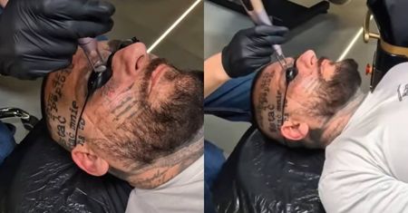 Popek ma już dość tatuaży na twarzy. Zabieg usuwania był dla niego bolesny