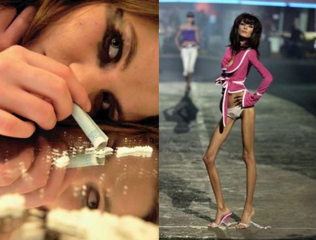 "Modelki biorą kokainę, żeby nie czuć głodu!"