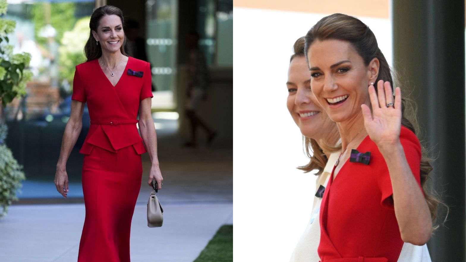 Kate Middleton melduje się na finale Wimbledonu