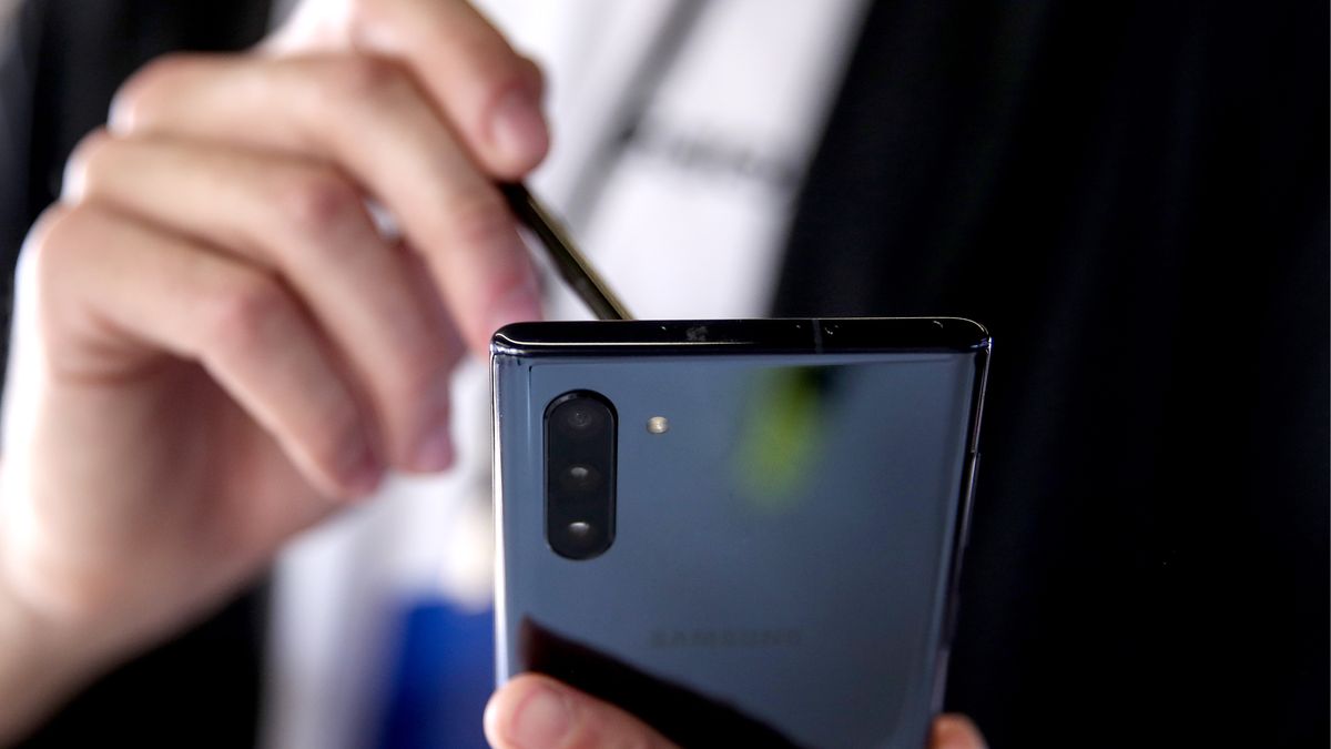 Unveiling a Samsung Galaxy Note 10