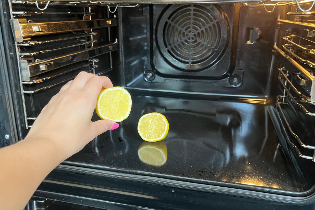 Place the lemon in the oven - Deliciousness