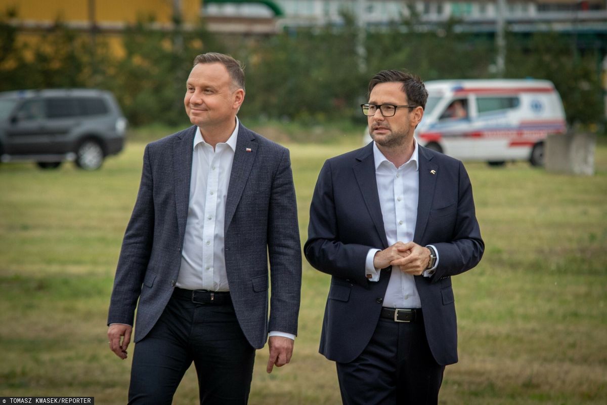 Prezydent Andrzej Duda ceni sobie wsparcie Daniela Obajtka