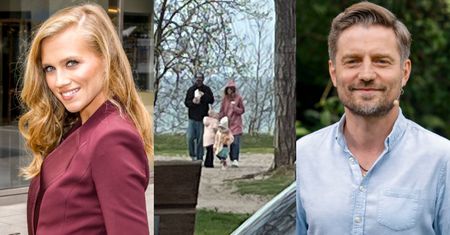 TYLKO NA PUDELKU: Agnieszka Kaczorowska i Marcin Rogacewicz spędzili RAZEM Wielkanoc. Towarzyszyły im córki tancerki