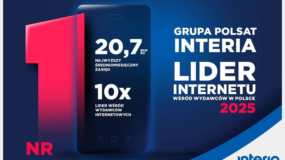 Grupa Polsat Interia liderem 2025 roku
