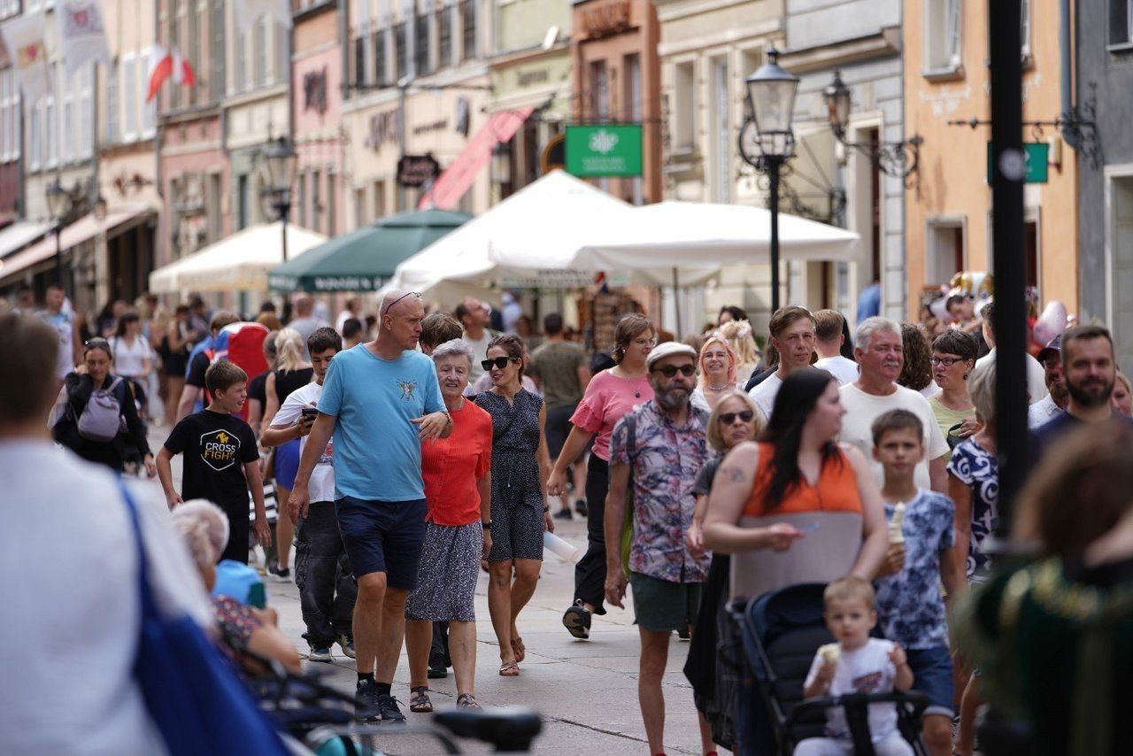 Turystyczne Główne Miasto w Gdańsku