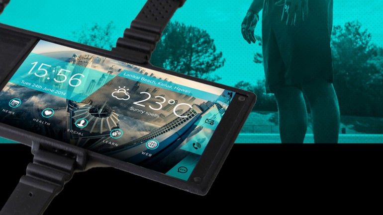 Być jak superbohater. Portal - “ubieralny” tablet na rękę! 3