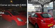 To się nazywa interes! Kupił używaną Corsę i nieźle się obłowił