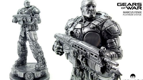 Metalowe posągi z Gears of War 2 1
