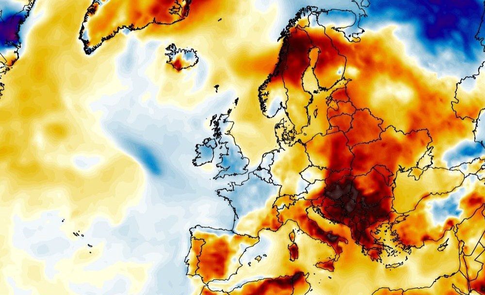Pogoda. Upały w Europie