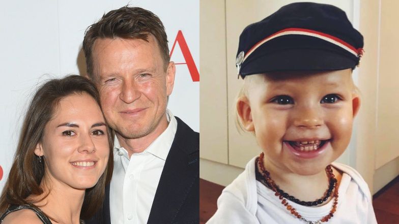 Wojciech Błach z rodziną