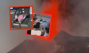 Erupcja Etny. Polacy uwięzieni. Chaos i bezradność na lotnisku