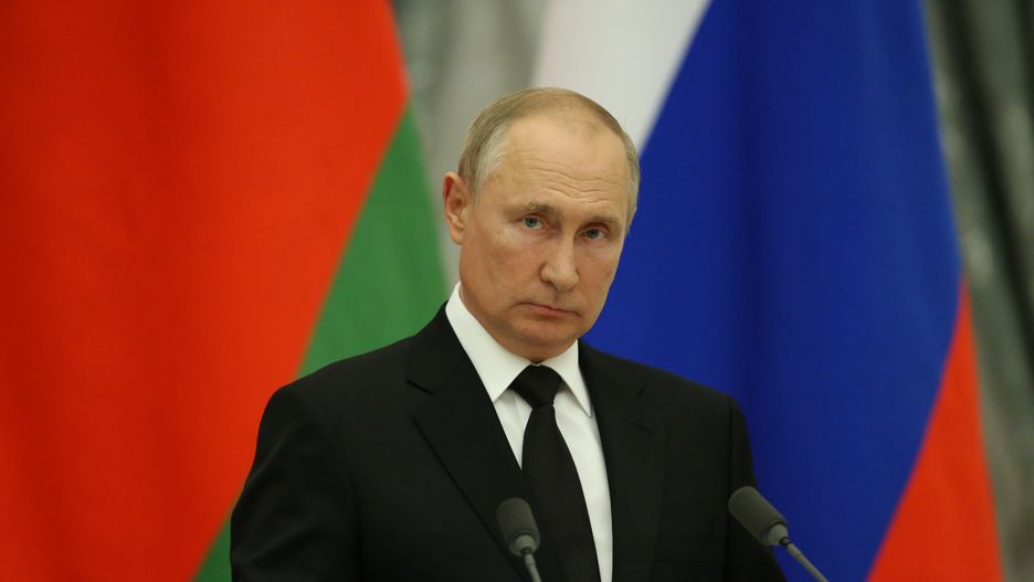 Russian President Vladimir Putin Hosts Belarussian President Alexander Lukashenko
MOSCOW, RUSSIA - SEPTEMBER 9: (RUSSIA OUT) Russian President Vladimir Putin speaks during a joint press conference with President of Belarus Alexander Lukashenko at the Kremlin on September 9. 2021 in Moscow, Russia. President Lukashenko is on a one-day visit to Russia. (Photo by Mikhail Svetlov/Getty Images)
Mikhail Svetlov