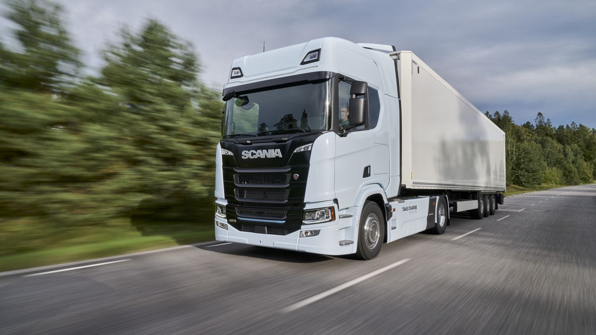 Sprzedaż ciężarówek Scania w Polsce stale rośnie