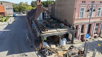 Domek Pod Kapturem w Golubiu-Dobrzyniu przechodzi remont. To jeden z symboli miasta