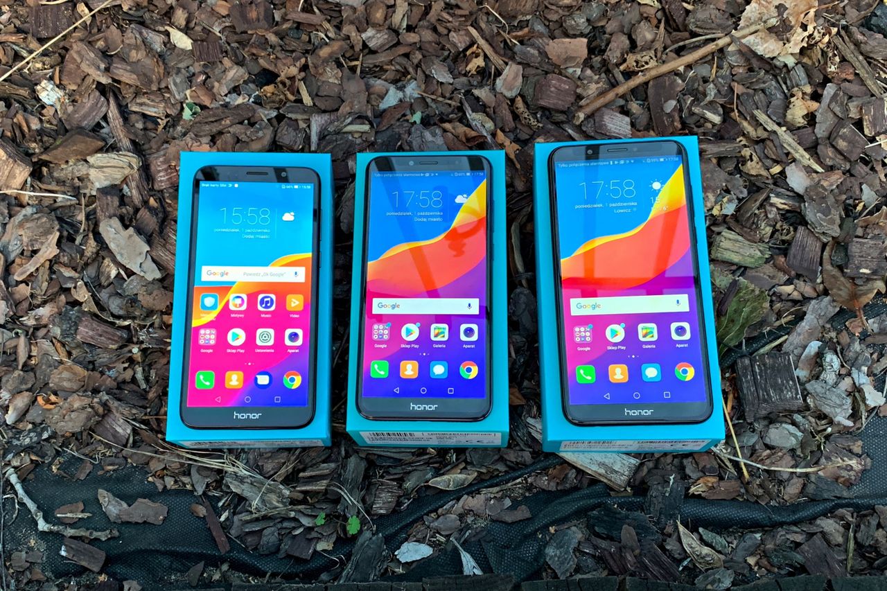 Honor 7S, 7A i 7C: szybkie porównanie trzech smartfonów za mniej niż 900 zł