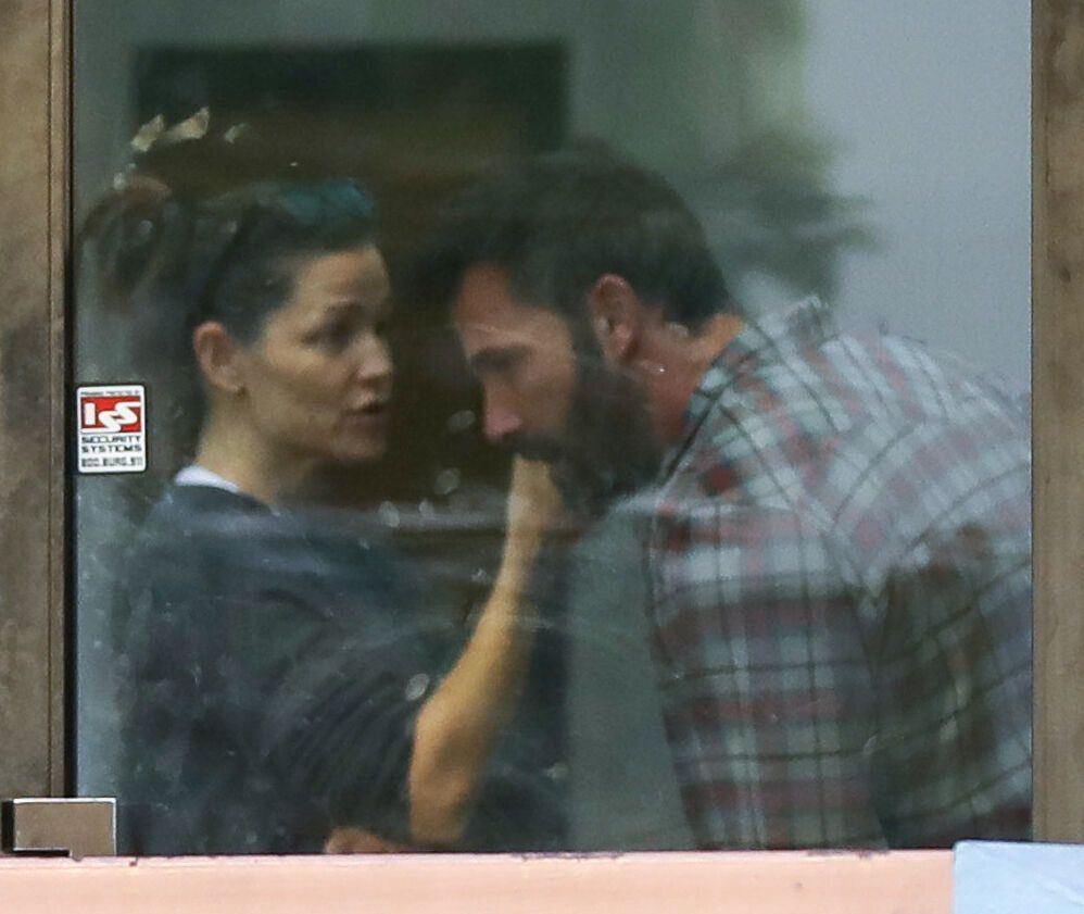 Ben Affleck i Jennifer Lopez spędzili czas w rodzinnym gronie