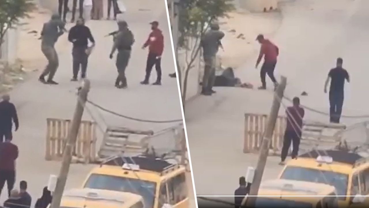 Shocking scenes: Disabled Palestinian shot by IDF