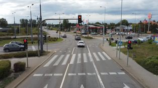 Gorzów: Rondo Santockie pod kontrolą. Sprawdź, jak teraz działają kamery Red Light