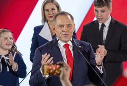 Tak było w sztabie Nawrockiego. "Wniesiono wiadro z lodem i butelką whisky"