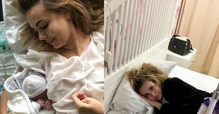 Leszczak pokazała ZDJĘCIA Z PORODÓWKI! "Trzy godziny przed przyjściem na świat mojego króla"